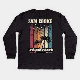 SAM COOKE BAND Kids Long Sleeve T-Shirt